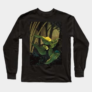 Anthurium Brownii Variegated at The Jungle Long Sleeve T-Shirt